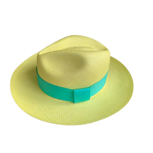 Sombrero Clásico Mujer Amarillo - vista principal