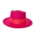 Sombrero Gambler Mujer Fuxia - vista principal