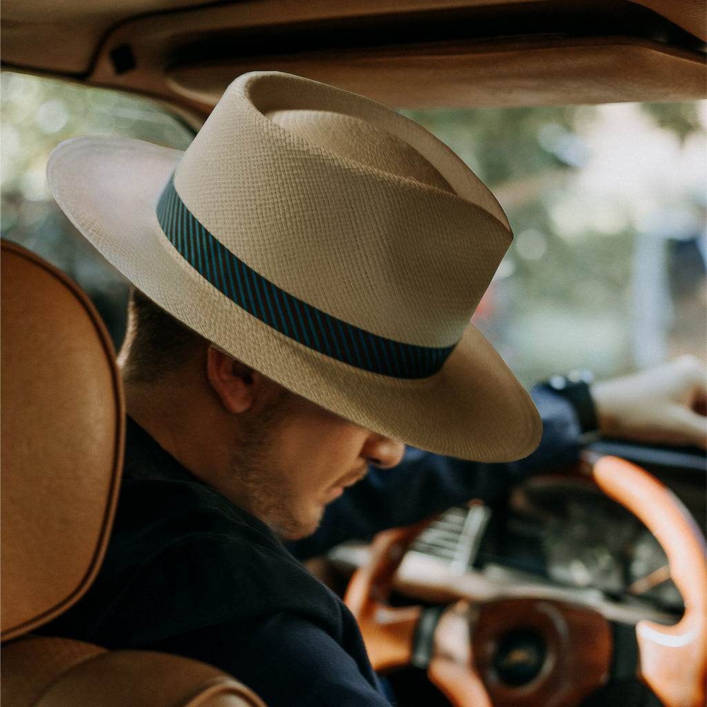 Sombrero Habana Hombre - detalle de tejido