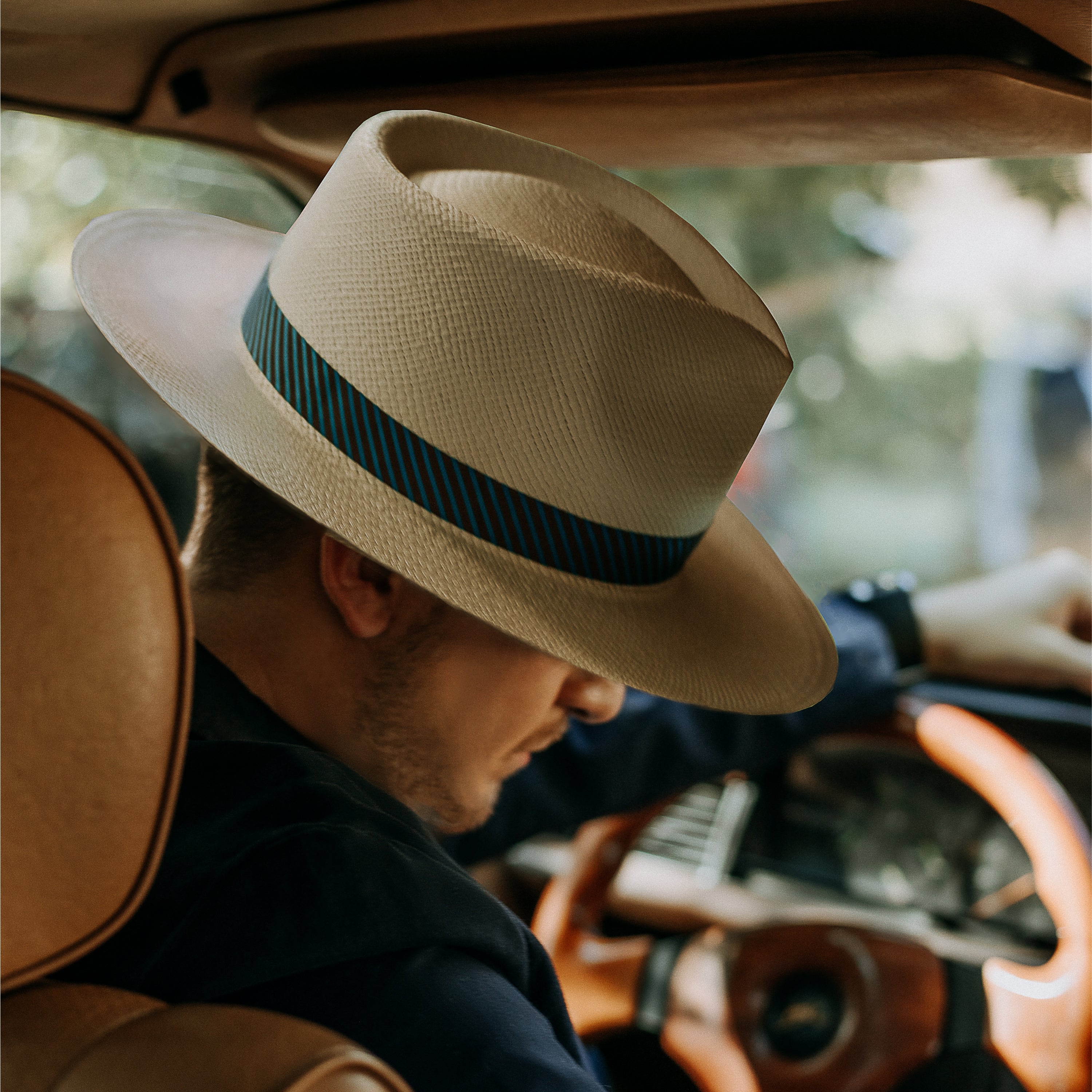 Sombrero Habana Hombre - detalle de tejido